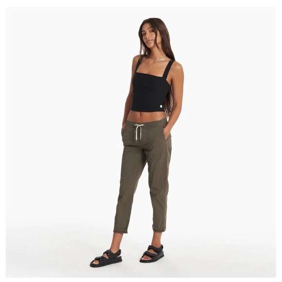 Vuori Vintage Ripstop Pants Style VW450 Dark Oregano Green Color. Size XS